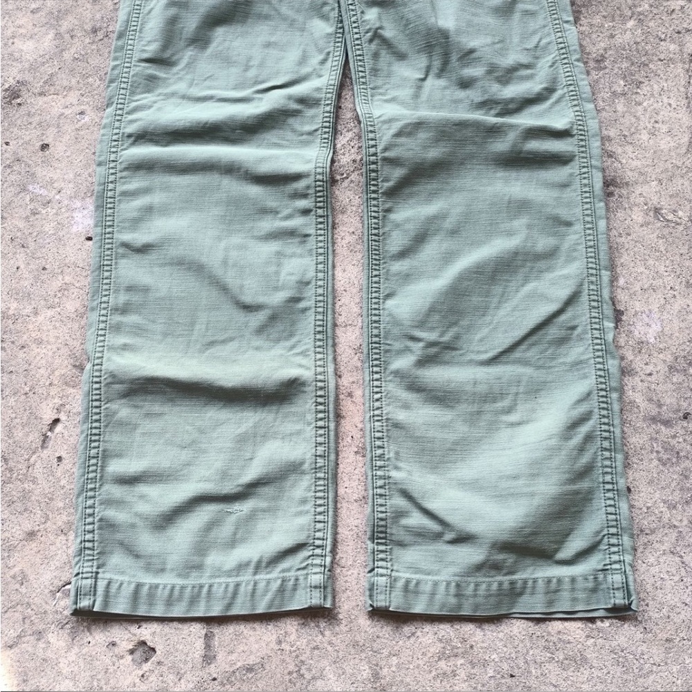 Rare Japanese Dubble Works Warehosue Men’s Green Chino Pants Size 31 View 4